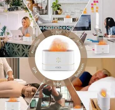 Difusor Aceites Esenciales LED Humidificador Ultrasónico