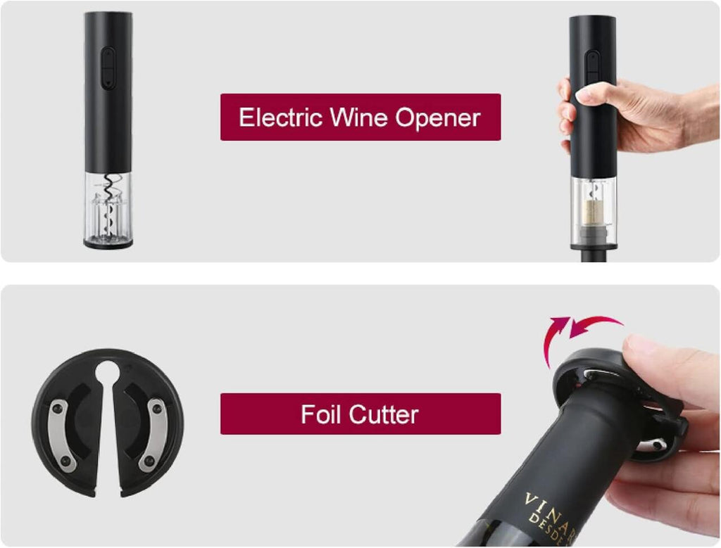 Abridor de vinos eléctrico