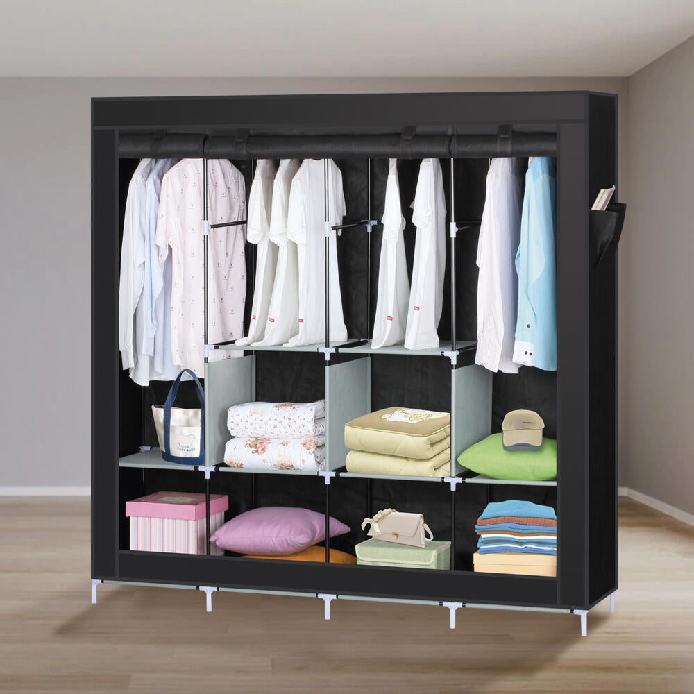 Armario de Tela con Cubierta