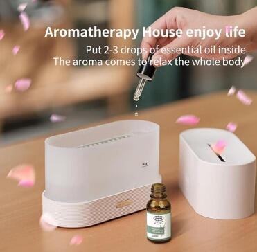 Difusor Aceites Esenciales LED Humidificador Ultrasónico