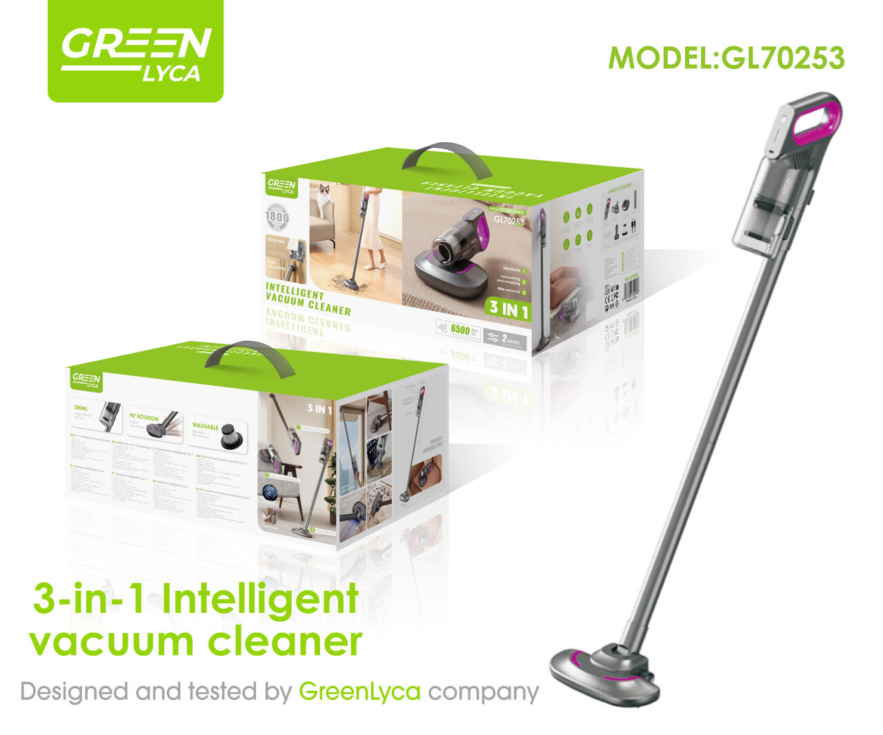 Aspiradora 3 en 1 sin Cable