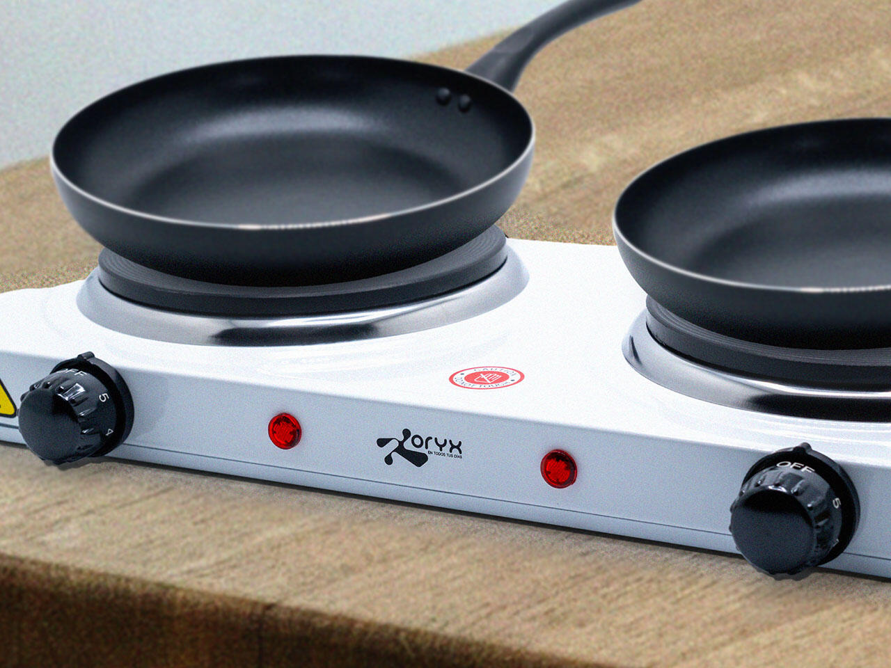 Cocina Eléctrica Portátil Doble