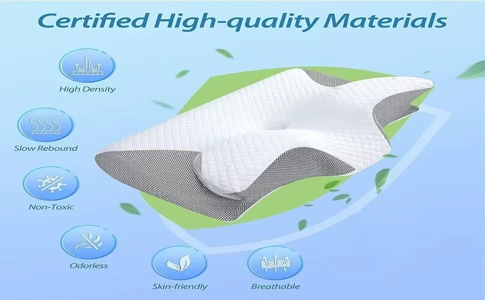 Almohada Cervical Viscoelástica Ortopédica